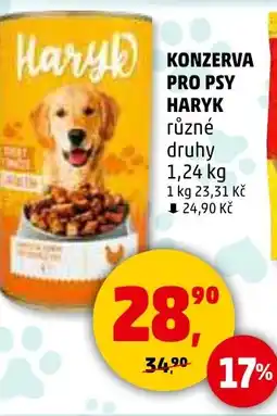 Penny Market Konzerva pro psy haryk nabídka