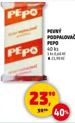 Penny Market Pevný podpalovač pepo nabídka