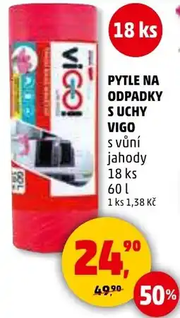 Penny Market Pytle na odpadky s uchy vigo nabídka
