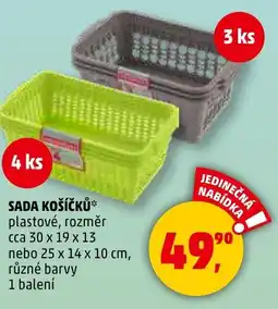 Penny Market Sada košíčků nabídka