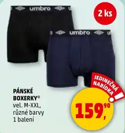 Penny Market Pánské boxerky nabídka