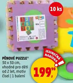 Penny Market Pěnové puzzle nabídka
