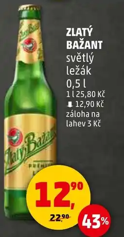 Penny Market Zlatý bažant nabídka