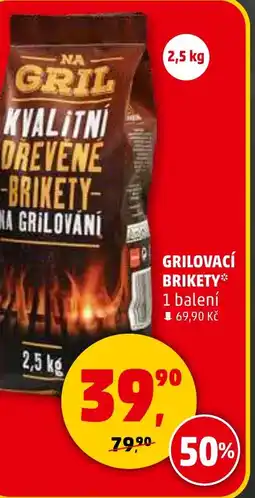 Penny Market Grilovací brikety nabídka