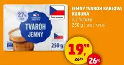 Penny Market Jemný tvaroh karlova koruna nabídka