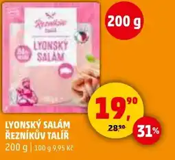 Penny Market Lyonský salám řezníkův talíř nabídka