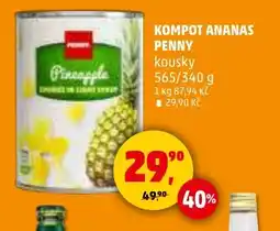 Penny Market Kompot ananas penny nabídka