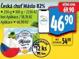 Albert Česká chuť Máslo 82% nabídka