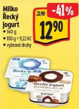 Albert Milko Řecký jogurt nabídka