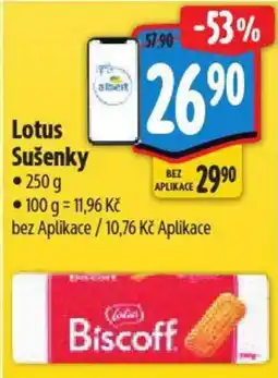 Albert Lotus Sušenky nabídka