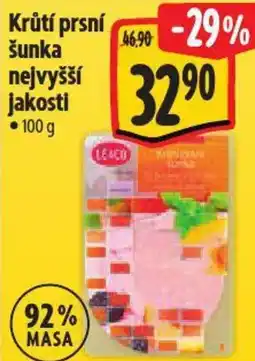 Albert Krůtí prsní šunka nejvyšší jakosti nabídka