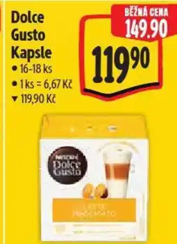 Albert Dolce Gusto Kapsle nabídka