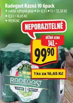 Albert Radegast Rázná 10 nabídka