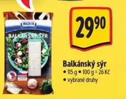 Albert Balkánský sýr nabídka