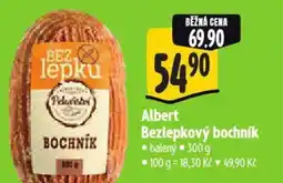 Albert Albert Bezlepkový bochník nabídka