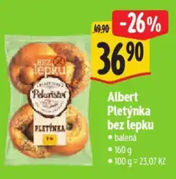 Albert Albert Pletýnka bez lepku nabídka