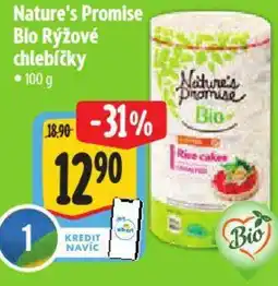Albert Nature's Promise Bio Rýžové chlebíčky nabídka