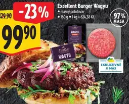 Albert Excellent Burger Wagyu nabídka