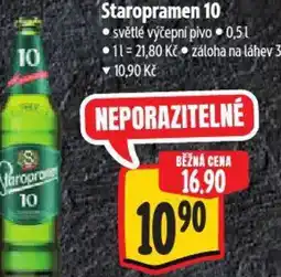 Albert Staropramen 10 nabídka