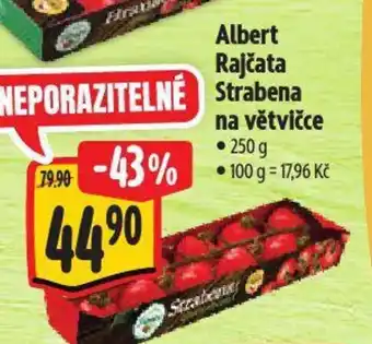 Albert Albert Rajčata Strabena na větvičce nabídka