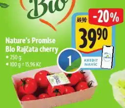 Albert Nature's Promise Bio Rajčata cherry nabídka