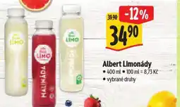 Albert Albert Limonády nabídka