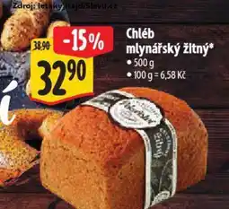 Albert Chléb mlynářský žitný nabídka