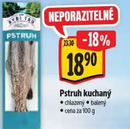 Albert Pstruh kuchaný nabídka
