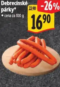Albert Debrecínské párky nabídka