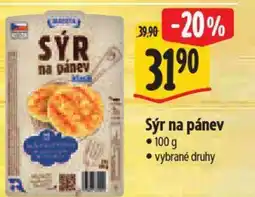 Albert Madeta Sýr na pánev nabídka