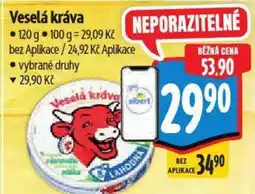 Albert Veselá kráva nabídka