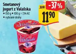 Albert Smetanový jogurt z Valašska nabídka