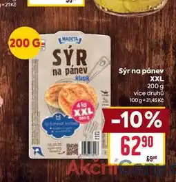 Billa Sýr na pánev XXL 200 g nabídka
