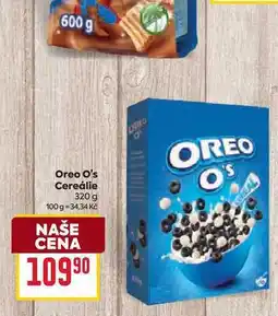 Billa Oreo O's Cereálie 320 g nabídka