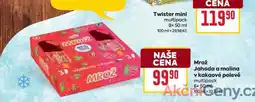 Billa Mrož Jahoda a malina v kakaové polevě multipack 6x50ml nabídka