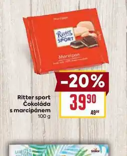 Billa Ritter sport Čokoláda s marcipánem 100 g nabídka