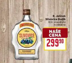 Billa R. Jelínek Slivovice Budík 0,5l nabídka