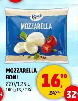 Penny Market MOZZARELLA BONI, 220/125 g nabídka