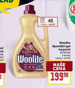 Billa Woolite Speciální gel na praní 45 dávek nabídka