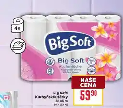 Billa Big Soft Kuchyňské utěrky nabídka