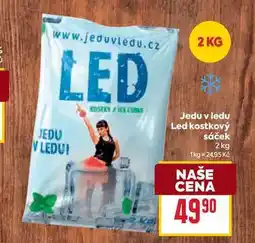 Billa Jedu v ledu Led kostkový sáček 2 kg nabídka