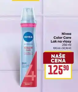 Billa Nivea Color Care Lak na vlasy 250 ml nabídka
