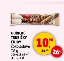 Penny Market HOŘICKÉ TRUBIČKY ENJOY čokoládové, 38 g nabídka
