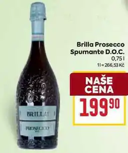 Billa Brilla Prosecco Spumante D.O.C. 0,75l nabídka