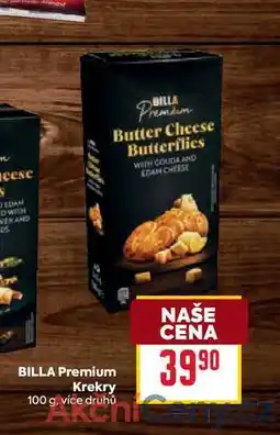 Billa BILLA Premium Krekry 100g nabídka