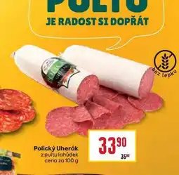 Billa Polický Uherák z pultu lahůdek cena za 100g nabídka