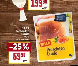Billa BILLA Prosciutto Crudo 90 g nabídka