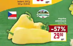 Billa Paprika zeleninová volná, 1 kg nabídka