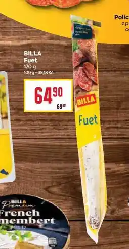 Billa BILLA Fuet 170 g nabídka
