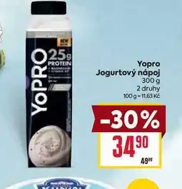 Billa Yopro Jogurtový nápoj 300 g nabídka
